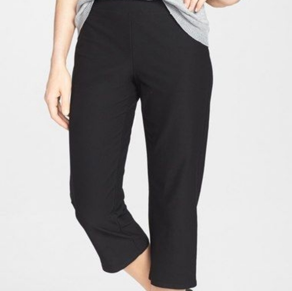 Eileen Fisher Pants - Eileen Fisher Slim Capri 1X Pull On Stretch Crepe